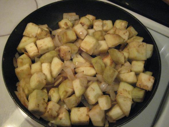 Onions and Eggplant