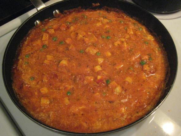 Curry plus coconut milk