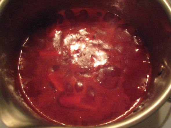 Boiling Juice with Ginger