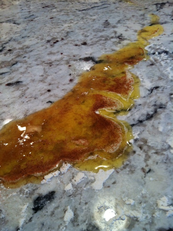 If the filling escapes, feel free to brush it on the top of the rolls in the pan.