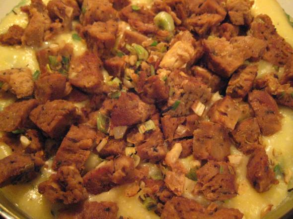 Polenta with Sausage