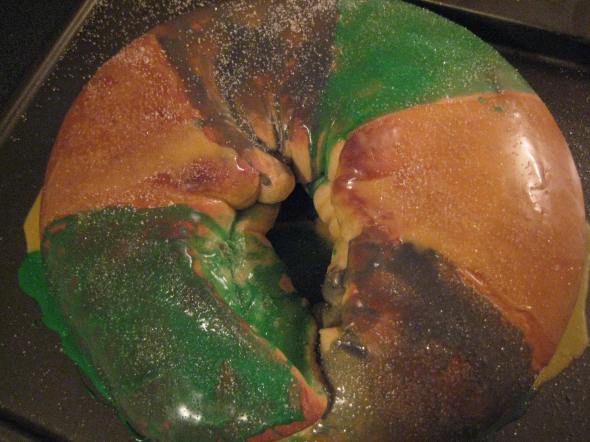 Glazed King Cake