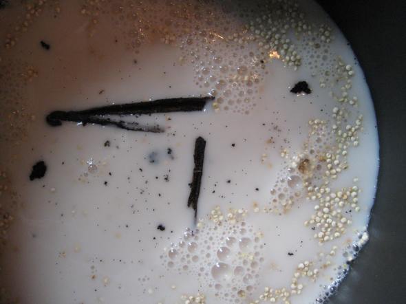 Quinoa with Vanilla Beans