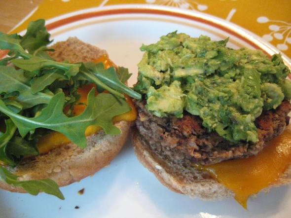 Homemade Black Bean Burger