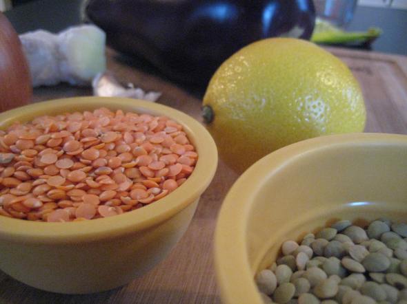 Red and Brown Lentils