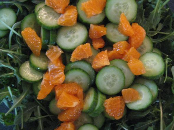 Clementine Arugula Salad || Small World Supper Club