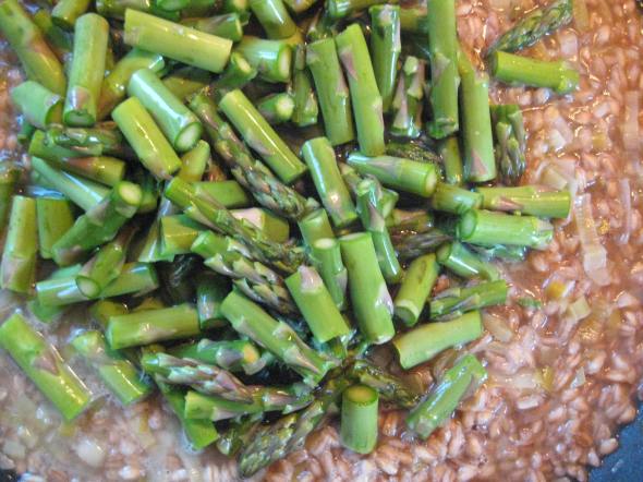 Asparagus Farrotto