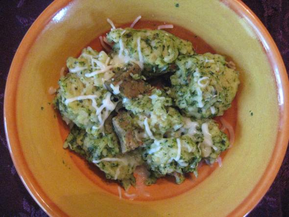 Gnocchi with Pesto and Sausage || Small World Supper Club