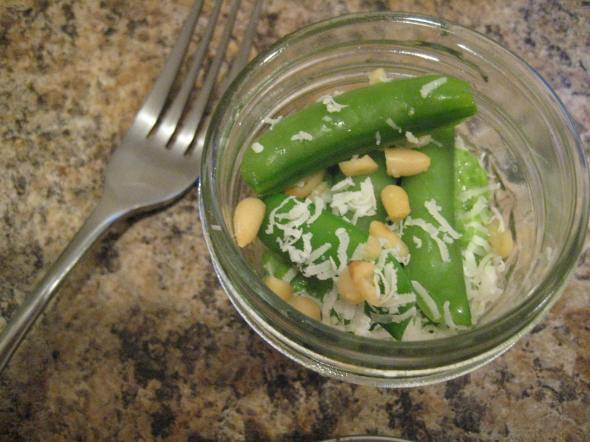 Snap Pea Minty Pesto || Small World Supper Club