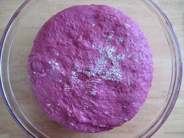 Dough after first rise