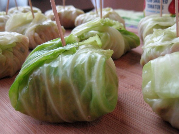 Sausage-Stuffed Cabbage Purses || Small World Supper Club