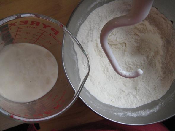 Blueberry Bagels mixer