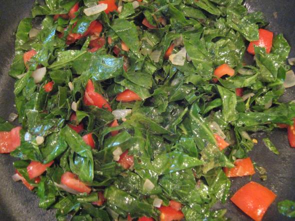 Wilting the Collards