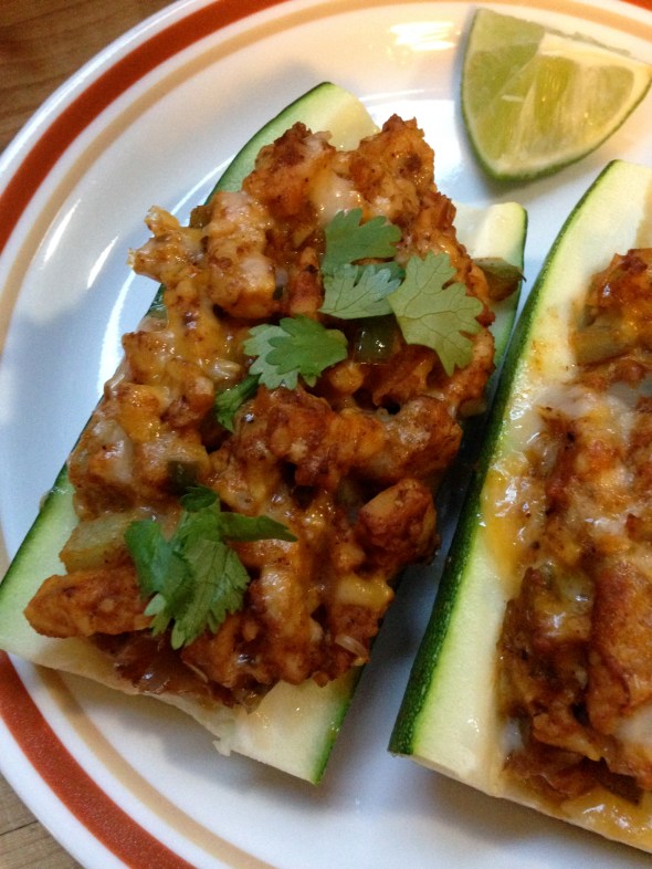 Taco Zucchini Boats